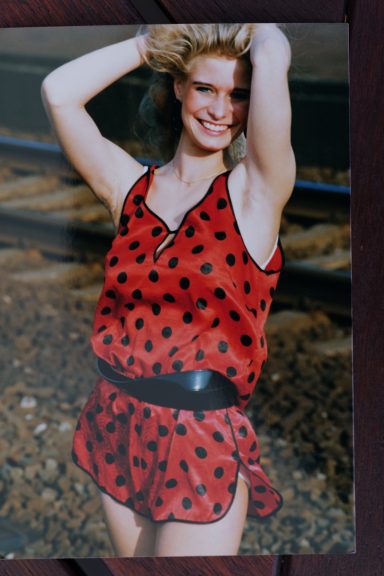Neyret Paris Photo Eva with Heidi 1985 Neyret Paris - my clothes 1985